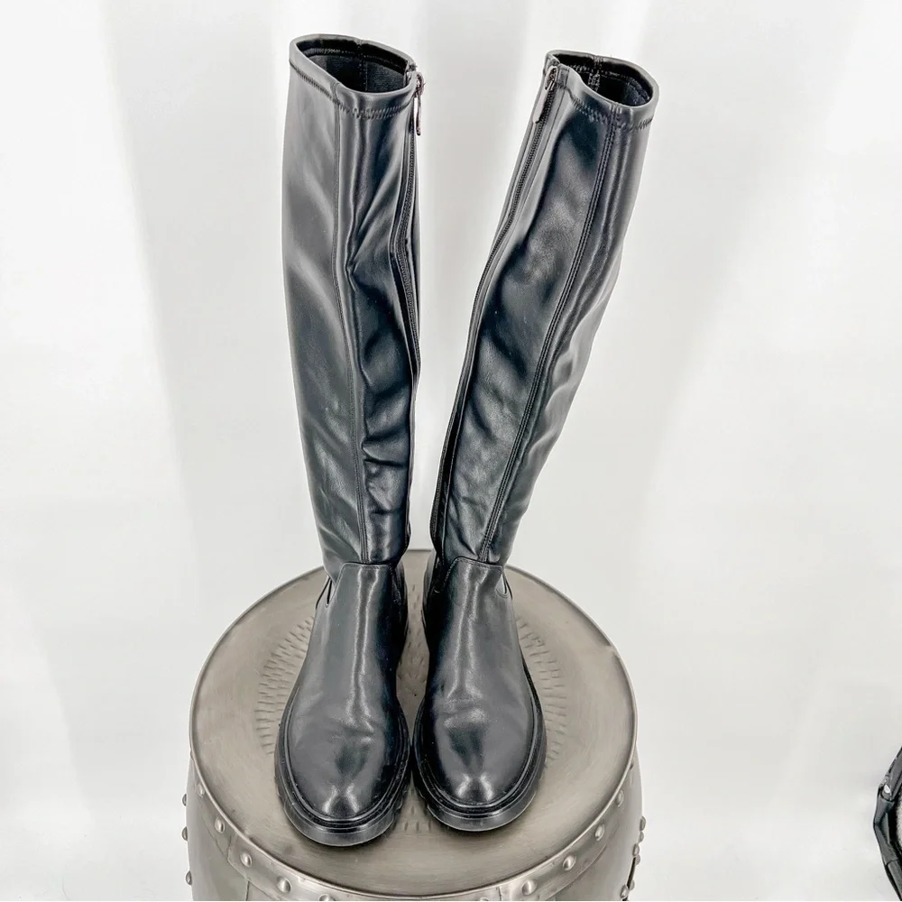 Black NL Collection Over the Knee Boots